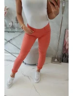 Dámske nohavice 2628-1 apricot - Kesi