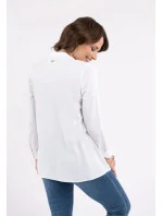 Dámska košeľa K-Emma L09347-S24 biela - Volcano