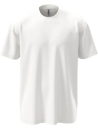 Next Level Apparel N 7200 Unisexové tričko oversize z hrubej bavlny 08.7200 biele