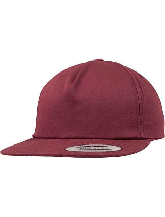 Flexfit 6502 5-panelová snapbacková čiapka 55.6502 bordová Flexfit 6502 5-panelová snapbacková čiapka 55.6502 bordová
