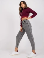 Džínsové nohavice MR SP 255.56P tmavo šedá