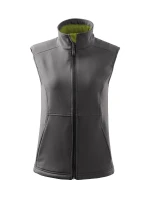 Vision dámska softshellová vesta steel grey