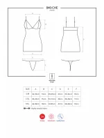 Zmyselná košieľka 840 - CHE chemise - Obsessive Zmyselná košieľka 840 - CHE chemise - Obsessive