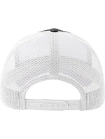 Atlantis Headwear Rapper Cotton-S 5-panelová truckerová čiapka 33.0260 tmavošedá/biela