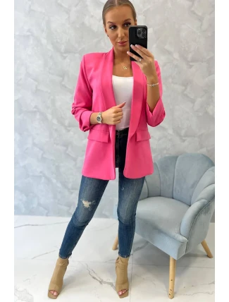 Bunda s klopami elegantná ružová