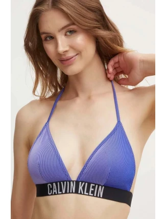 Dámska plavková podprsenka KW0KW02610 C86 Blue - Calvin Klein Dámska plavková podprsenka KW0KW02610 C86 Blue - Calvin Klein