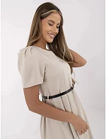 Dámske šaty MI SK A2328.41 beige - FPrice