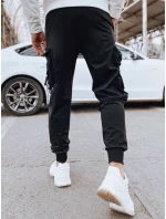 Pánske bojové nohavice čierne FashionStreet UX4214 Pánske bojové nohavice čierne FashionStreet UX4214
