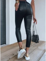 Dámske voskované nohavice ANELIA black FashionStreet UY1330