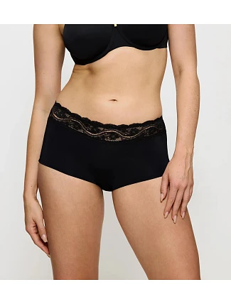 Triumph - LOVELY MICRO: Krátke boxerky s kvetinovou čipkou Triumph