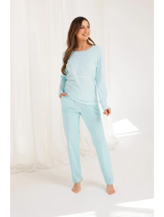 Regina 704 long/r 2XL-3XL Z25/26 dámske pyžamo