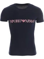 Pánske tričko 111035 1P516 00135 námornícka modrá - Emporio Armani