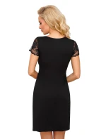 Nočná košeľa Roxana čierna - Donna