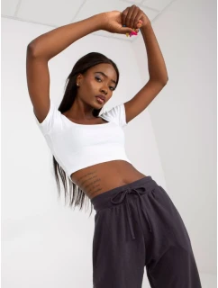 Grafitové základné tepláky s vreckami (B-005.53)