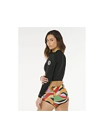 Dámska bunda RIP CURL G-Bomb 1.5 Ls Fz Crop Jkt, čierna Dámska bunda RIP CURL G-Bomb 1.5 Ls Fz Crop Jkt, čierna