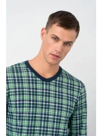 Vamp - Pohodlná pánska nočná košeľa - Raylan 17663 - Vamp Vamp - Pohodlná pánska nočná košeľa - Raylan 17663 - Vamp
