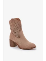 Topánky na podpätku model 209416 Krok vo veľkom štýle