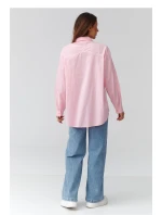 Košeľa s dlhým rukávom model 224100 Makadamia