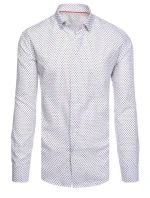 FashionStreet pánska biela košeľa DX2507