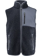 James Harvest Kingsley Fleece Vest Men Pánska fleecová vesta Sherpa „Two-Tone“ 62.1501 tmavomodrá James Harvest Kingsley Fleece Vest Men Pánska fleecová vesta Sherpa „Two-Tone“ 62.1501 tmavomodrá