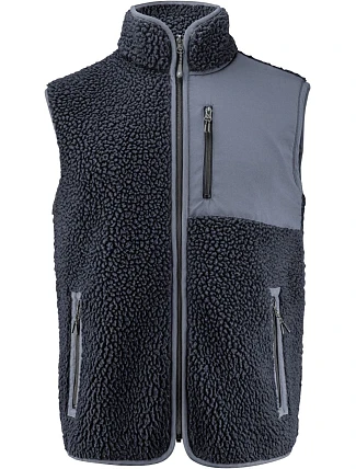 James Harvest Kingsley Fleece Vest Men Pánska fleecová vesta Sherpa „Two-Tone“ 62.1501 tmavomodrá James Harvest Kingsley Fleece Vest Men Pánska fleecová vesta Sherpa „Two-Tone“ 62.1501 tmavomodrá