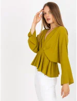 Blúzka DHJ BZ 11979.67 olív