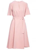 M396 Šaty - púdrové