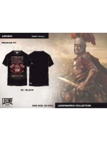 LEONE pánske tričko LEGIO04 čierne "XL"