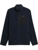 Polar 4F Męski Ze Stójką Regular 4FAW23TFLEM122-30S Granatowy