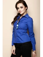 Dlhá košeľa Misuri. rukáv č. 59 zafír - Figl Dlhá košeľa Misuri. rukáv č. 59 zafír - Figl