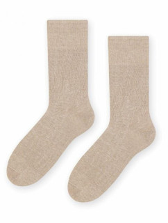 Pánske ľanové ponožky 049 béžová - Steven