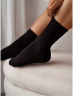 Dámske ponožky Milena 071 Rebrované, polofroté 35-41