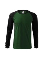 Pánske tričko Street LS M MLI-13006 bottle green - Malfini