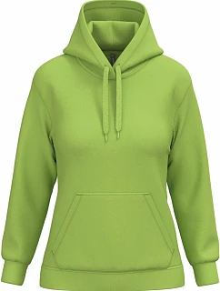 Kariban K 473 Dámska mikina s kapucňou 20.K473 limetková