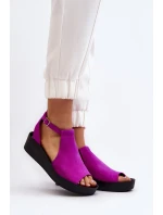 Zazoo 2914 Dámske semišové sandále Fuchsia Zazoo 2914 Dámske semišové sandále Fuchsia