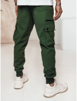 Pánske zelené nohavice FashionStreet UX4467