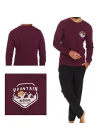 Pánske pyžamo 7139 víno plus - Doctornap