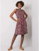 Šaty TO SK 1566.38P bordové