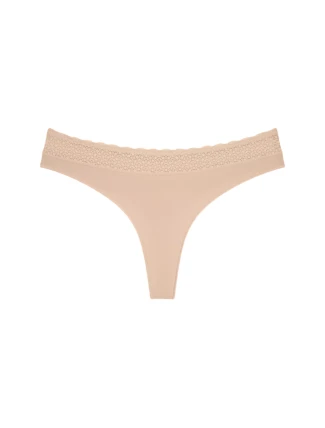 Dámske tangá Feel of Modal String - YELLOW - beige 0026 - TRIUMPH