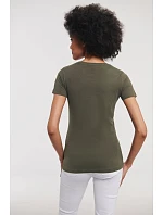 Russell Athletic 108F Dámske tričko Pure Organic 10.108F light oxford