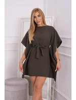 Oversize khaki netopierie šaty Oversize khaki netopierie šaty