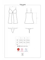 Zmyselná košieľka Chiccanta babydoll - Obsessive Zmyselná košieľka Chiccanta babydoll - Obsessive