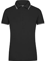 Daiber JN 985 Dámske piqué polo 02.0985 čierna/biela Daiber JN 985 Dámske piqué polo 02.0985 čierna/biela