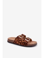 Dámské pantofle s pásky Panterka Oliena