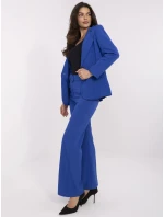 Nohavice DHJ SP 18737.08 kobaltovo modré