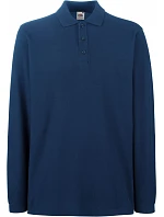 Fruit of the Loom Premium Polo LSL Piqué – polokošeľa s dlhým rukávom 16.3310, tmavomodrá Fruit of the Loom Premium Polo LSL Piqué – polokošeľa s dlhým rukávom 16.3310, tmavomodrá