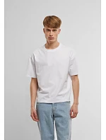Build your Brand BY 439 Pánske hrubé tričko „Cropped Oversize“ 56.0439 biele