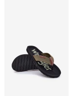 Klapki Japonki Męskie WRANGLER ZANE FLIPFLOP MEN LOW 20251044.20251044.57B Zielone