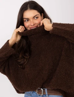 Jumper CH SW 72993.25 tmavohnedý