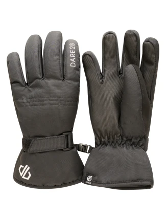 Detské zimné lyžiarske rukavice Zippy Glove DKG316-800 black - Dare2B Detské zimné lyžiarske rukavice Zippy Glove DKG316-800 black - Dare2B